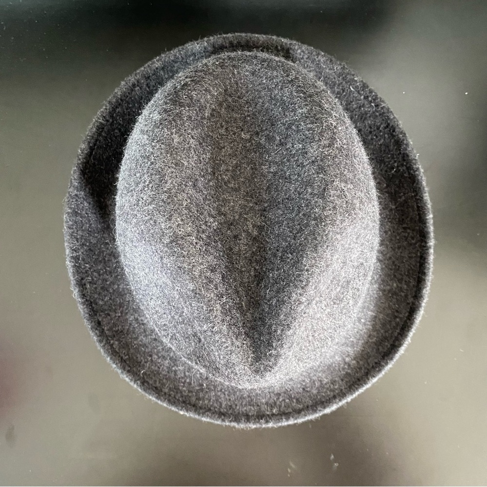 Goodfellow & Co 100% Wool Fedora Hat Grey Size M/L - Picture 8 of 8